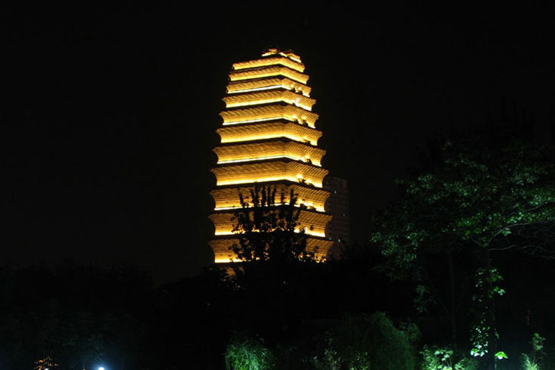 荆州西安小雁塔历史文化公园